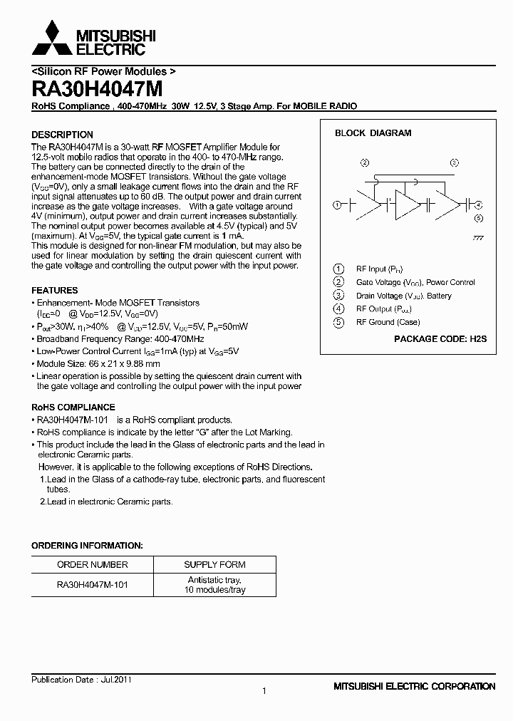 RA30H4047M11_5634080.PDF Datasheet