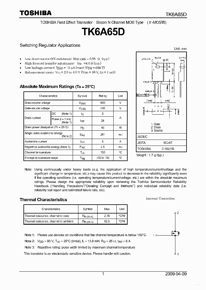 K6A65D_5644000.PDF Datasheet