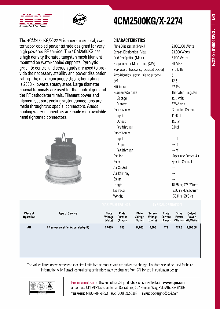 4CM2500KG_5647123.PDF Datasheet