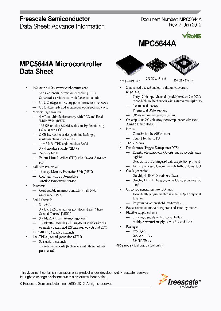 MPC5644A_5651582.PDF Datasheet