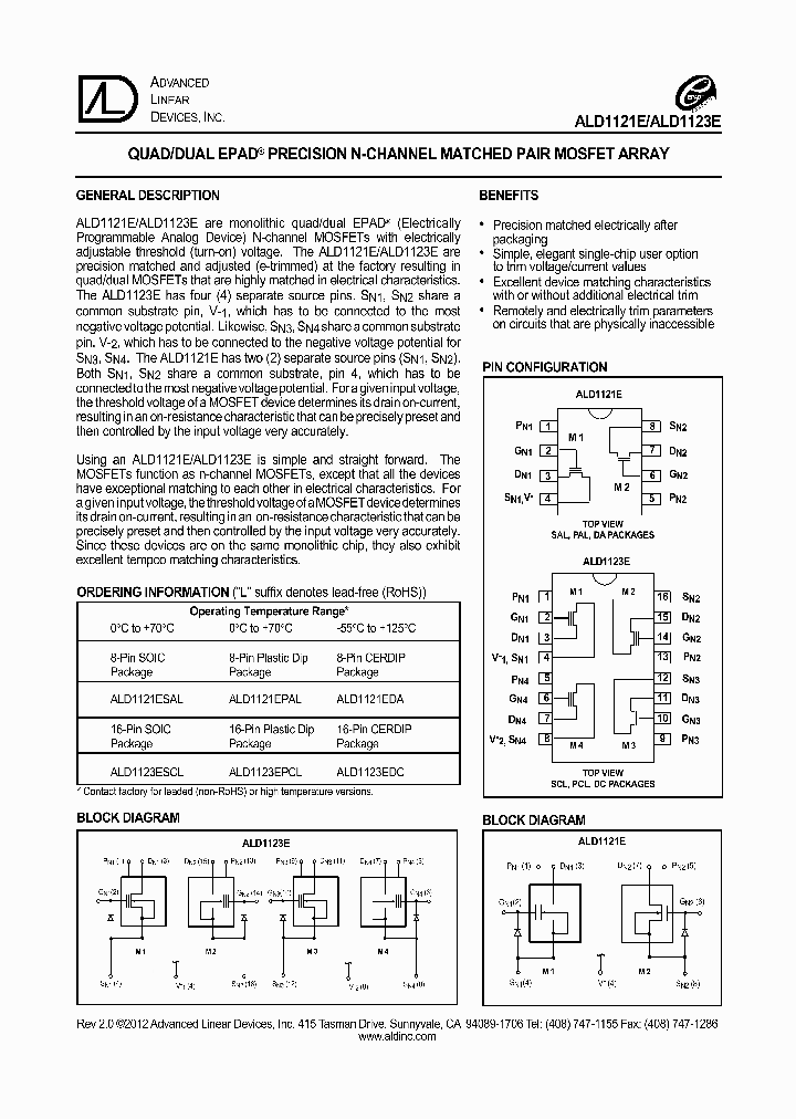 ALD1121EDA_5669224.PDF Datasheet