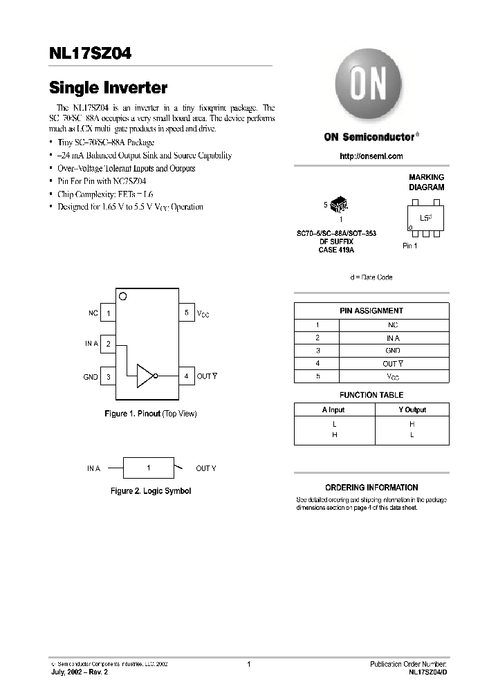 NL17SZ04-D_5679498.PDF Datasheet