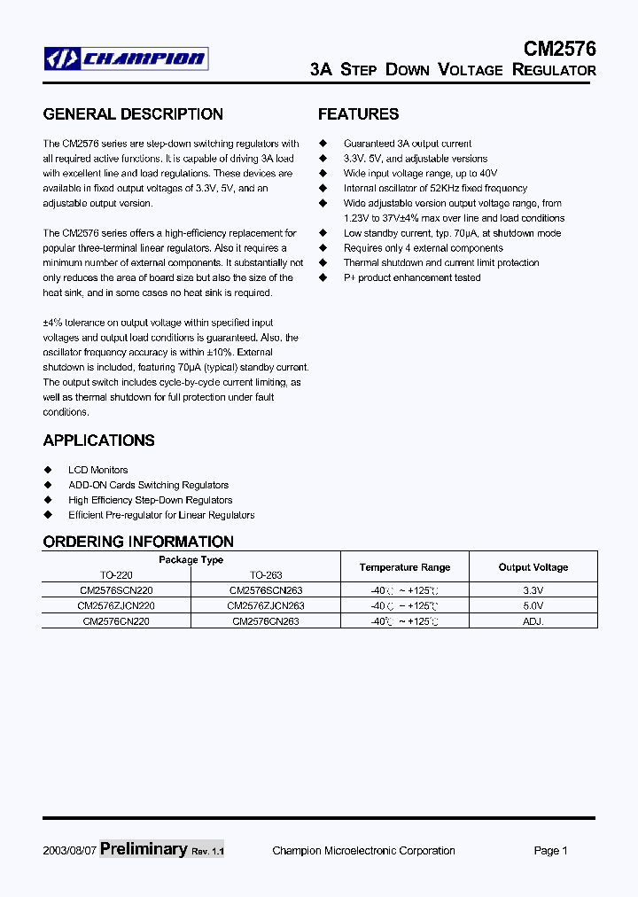 CM2576ZJCN263_5699907.PDF Datasheet