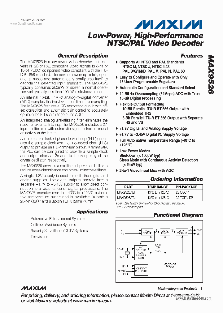 MAX9526_5703696.PDF Datasheet