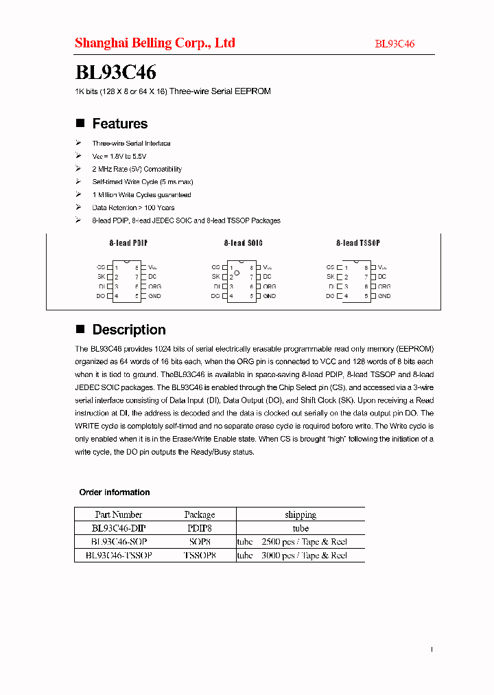 BL93C46_5706090.PDF Datasheet