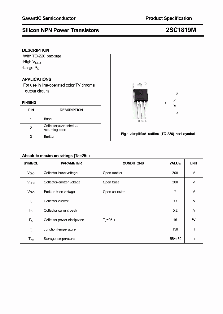 2SC1819M_5725325.PDF Datasheet