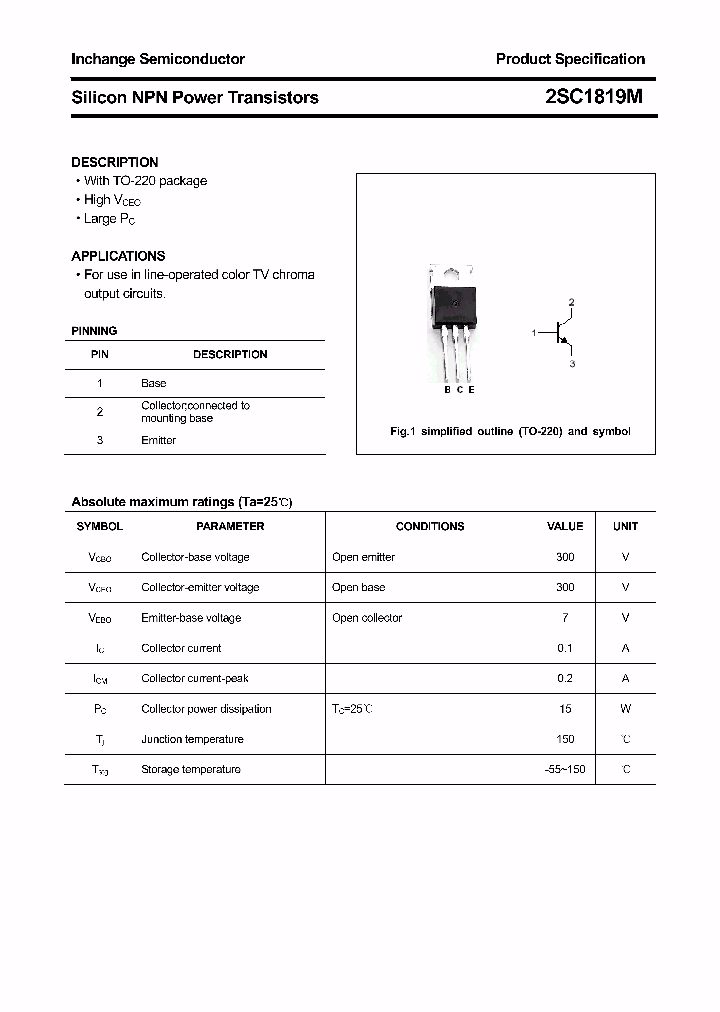 2SC1819M_5725324.PDF Datasheet