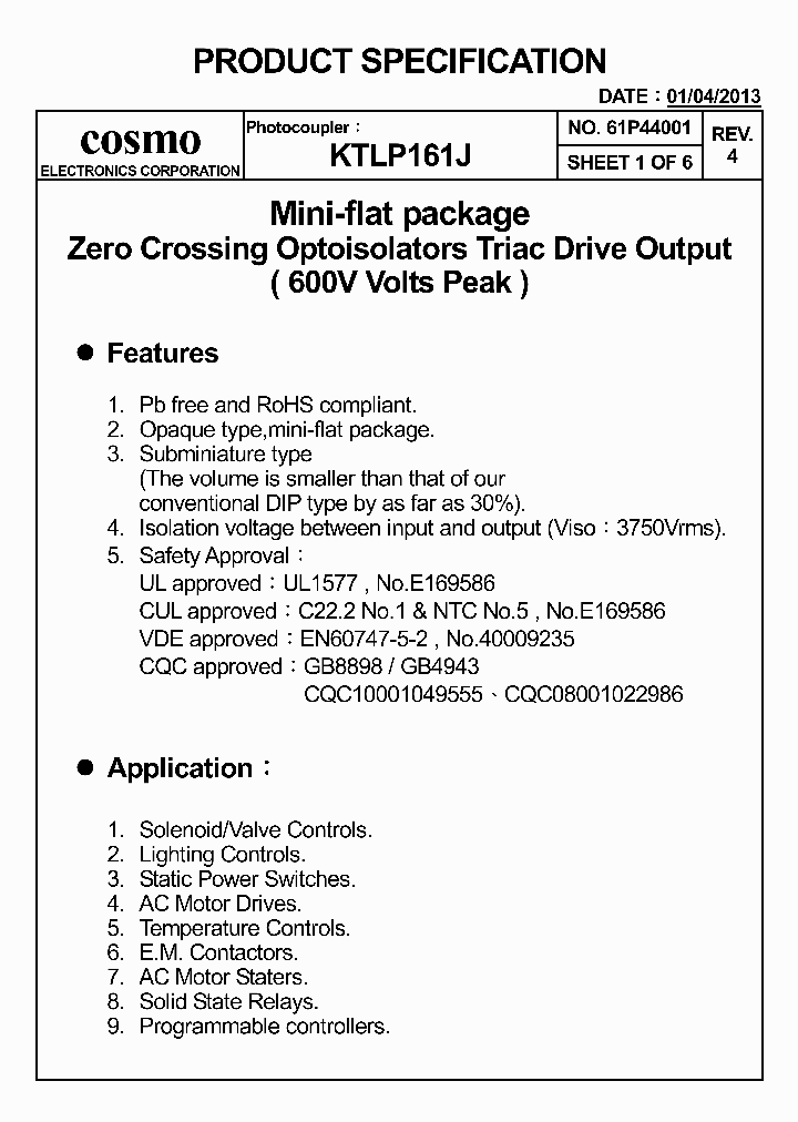 KTLP161J13_5735596.PDF Datasheet