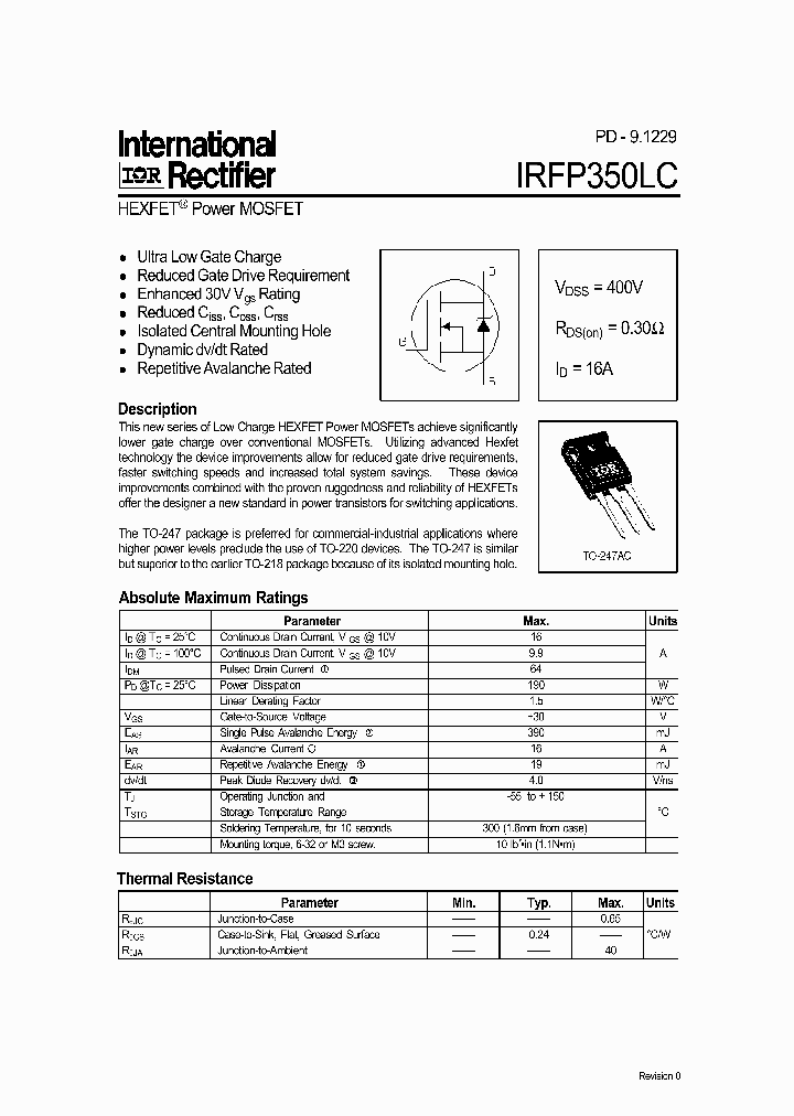 IRFP350LC_5740702.PDF Datasheet