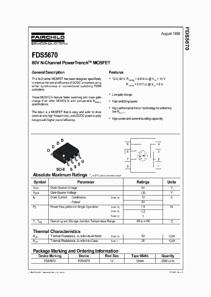 FDS5670NL_5743360.PDF Datasheet