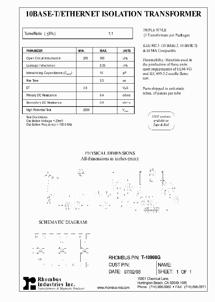 T-10908G_5751615.PDF Datasheet