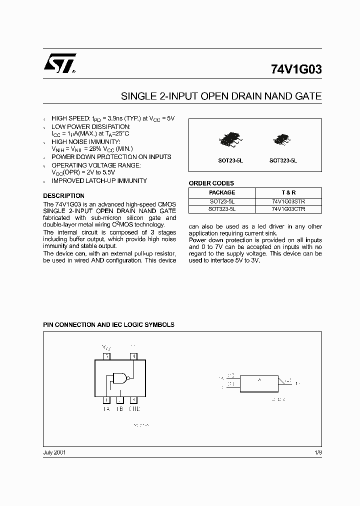 74V1G03CTR_5755203.PDF Datasheet