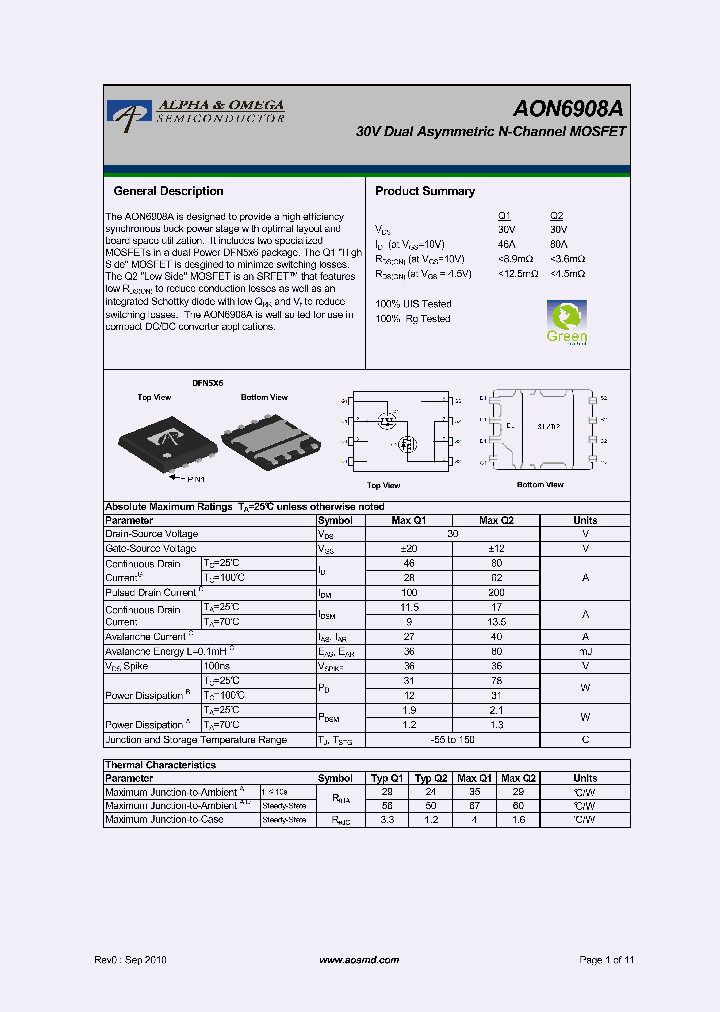 AON6908A_5763281.PDF Datasheet