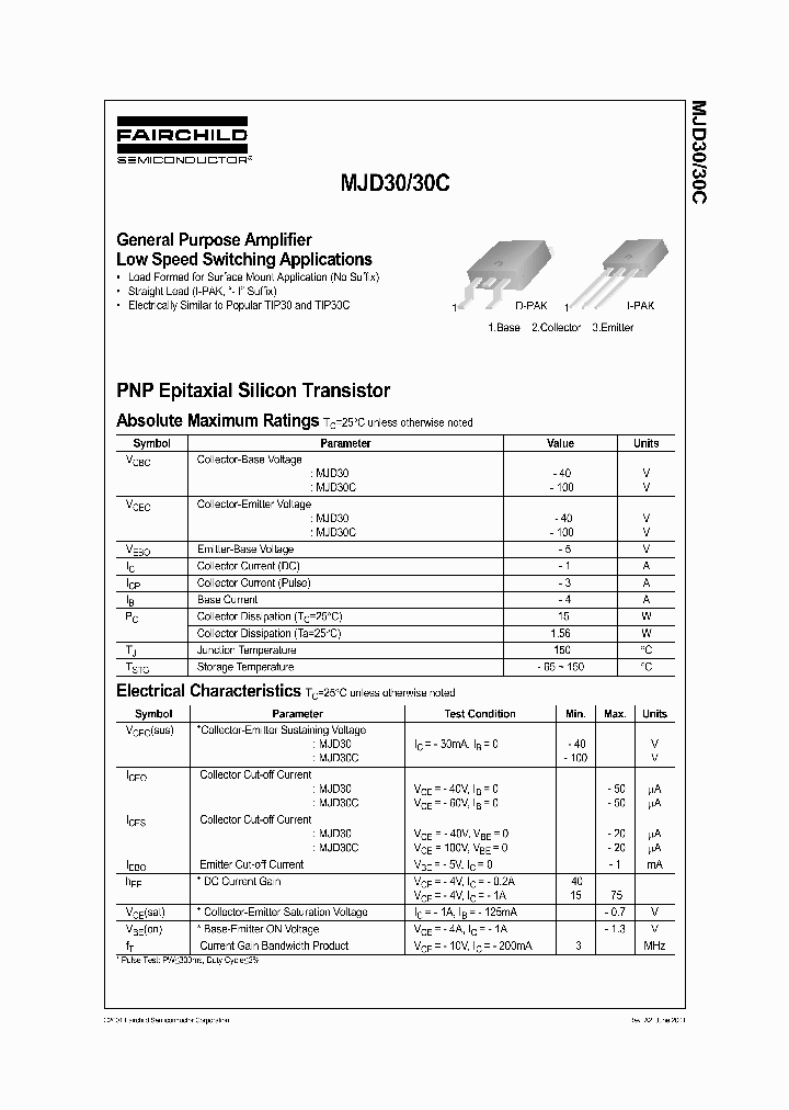 MJD30_5765764.PDF Datasheet
