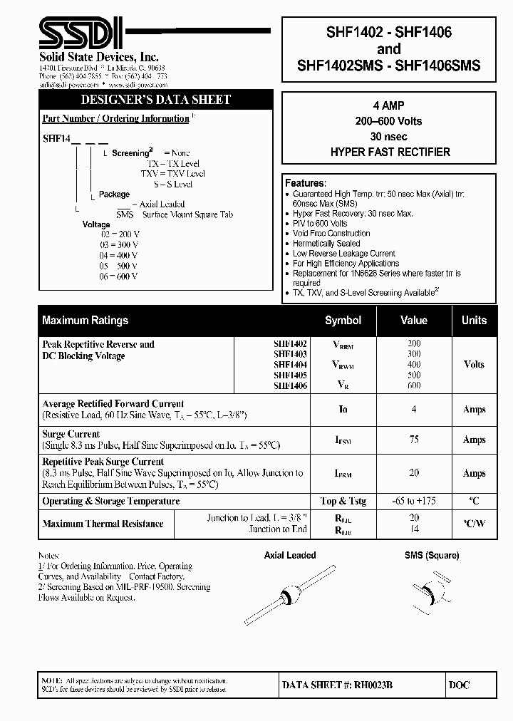 SHF14021_5772269.PDF Datasheet