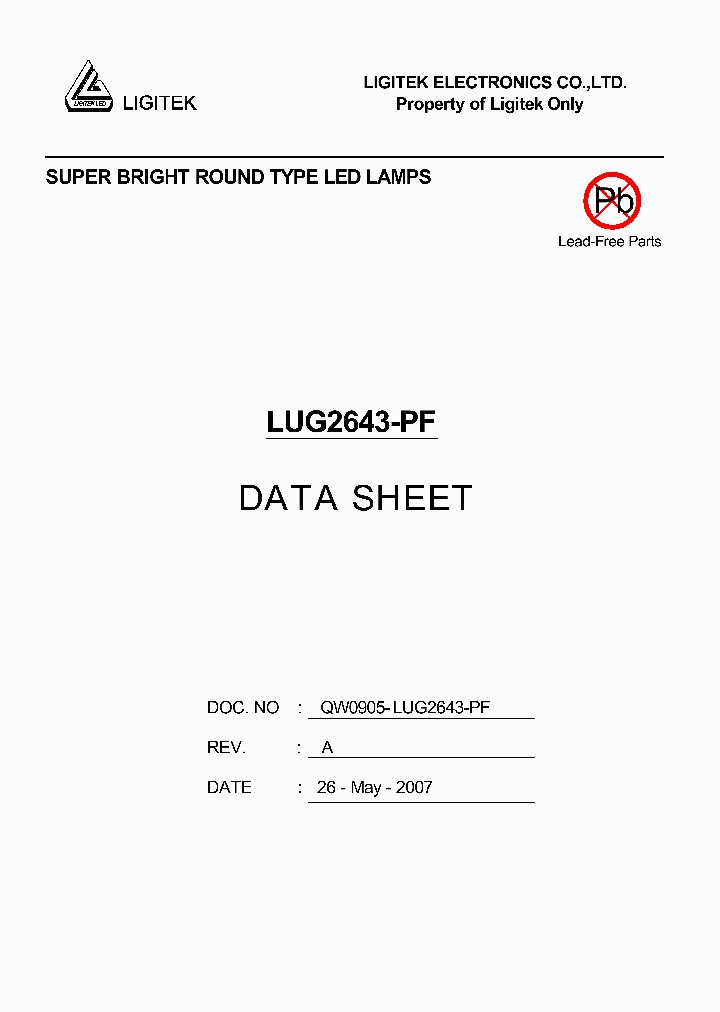 LUG2643-PF_5781675.PDF Datasheet