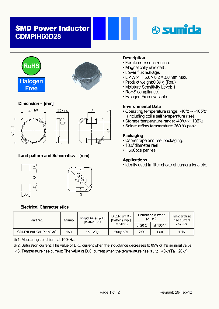 CDMPIH60D28NP-150MC_5783312.PDF Datasheet