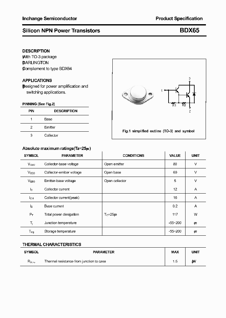 BDX65_5809393.PDF Datasheet