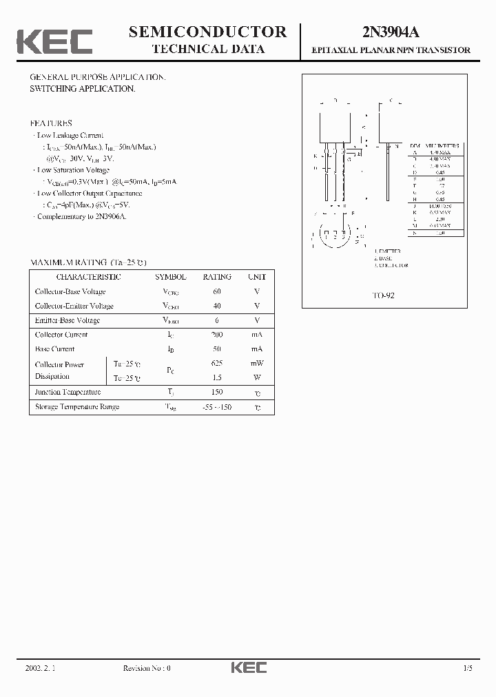 2N3904A_5833940.PDF Datasheet