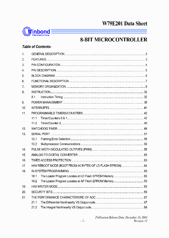 W79E201A16FN_5842964.PDF Datasheet