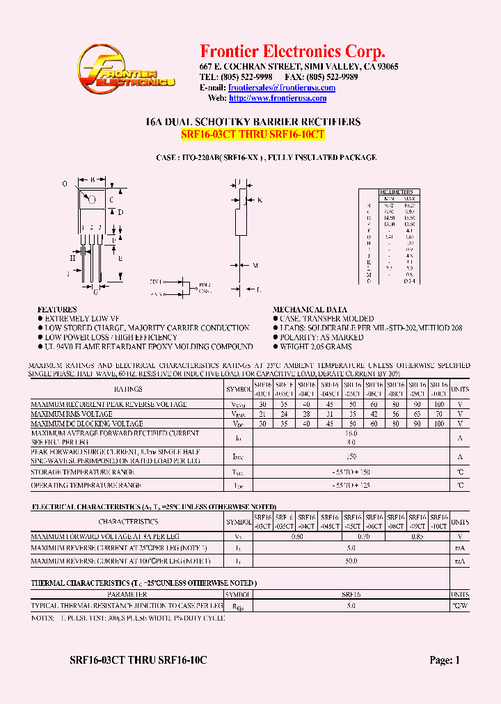 SRF16-035CT_5854301.PDF Datasheet