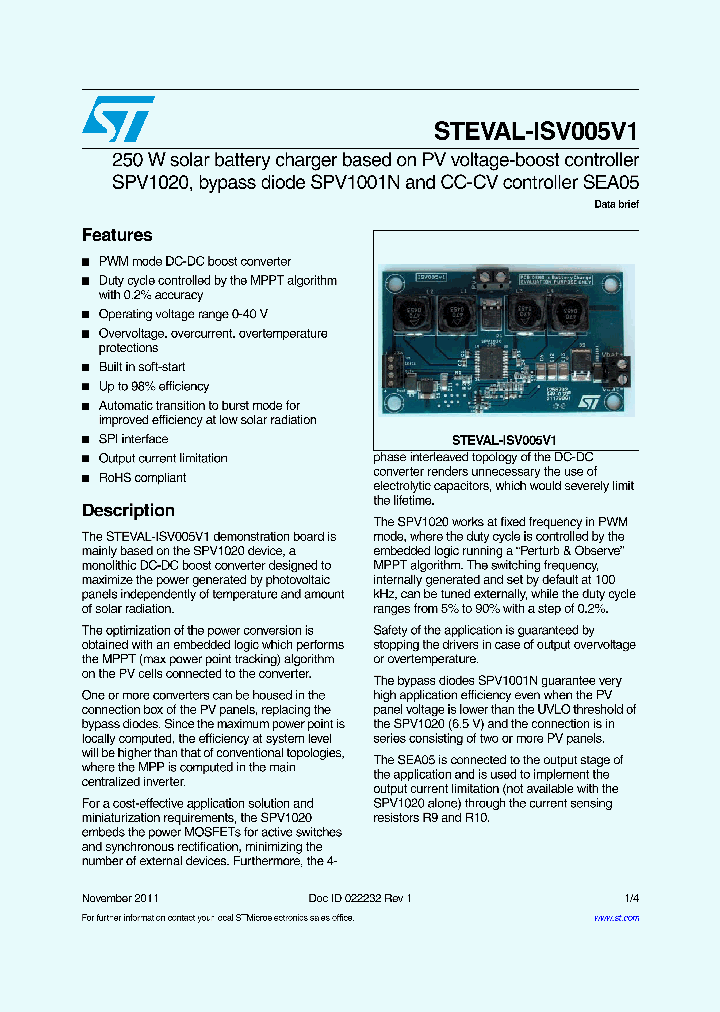 STEVAL-ISV005V1_5857708.PDF Datasheet