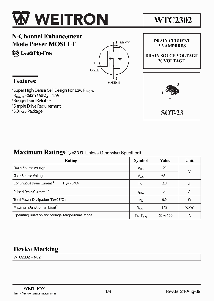 WTC230209_5861429.PDF Datasheet
