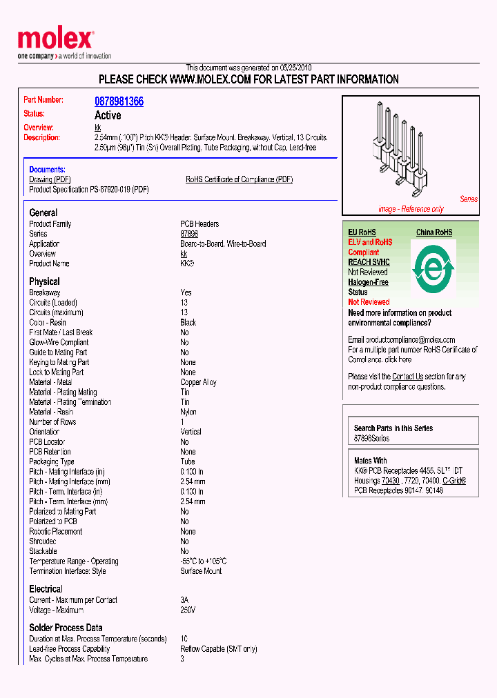 87898-1366_5880090.PDF Datasheet
