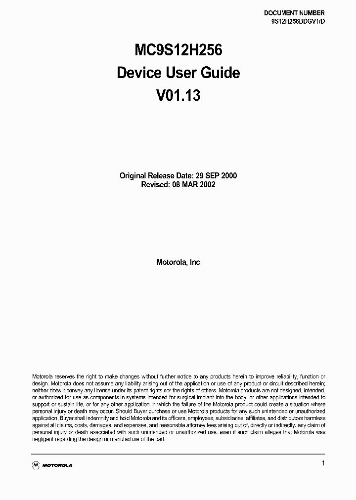 9S12H256BDGV1_5910280.PDF Datasheet