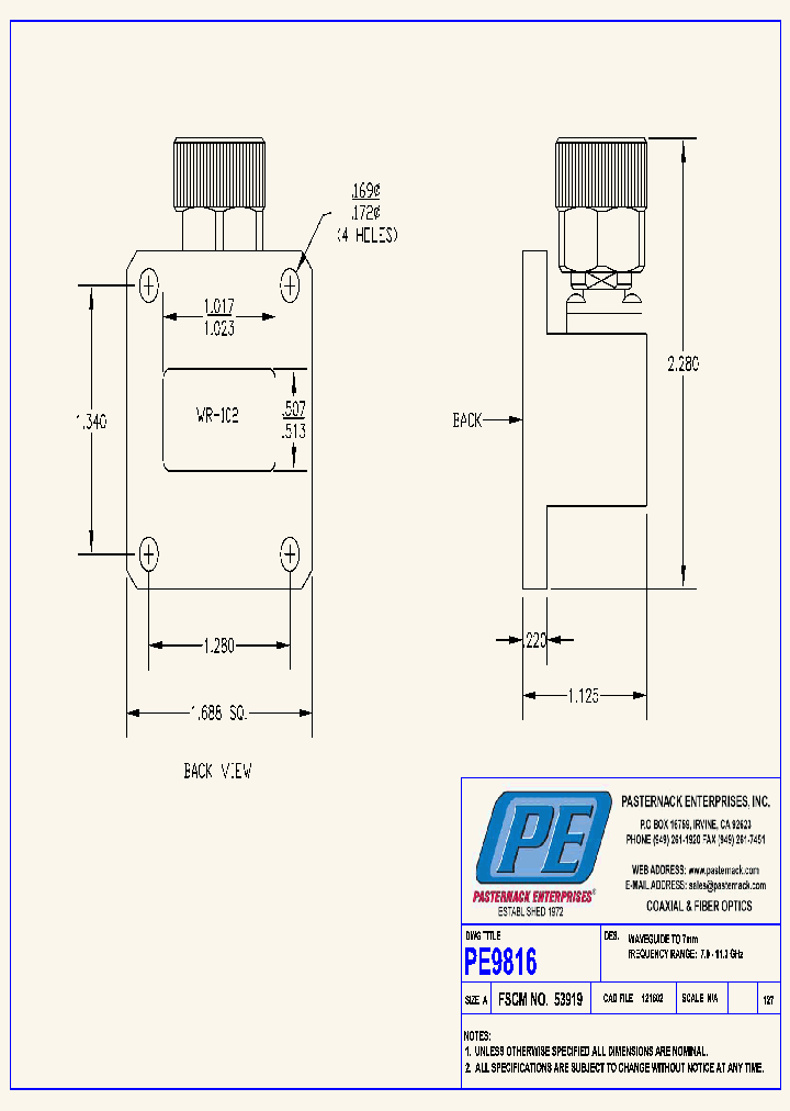 PE9816_5923065.PDF Datasheet