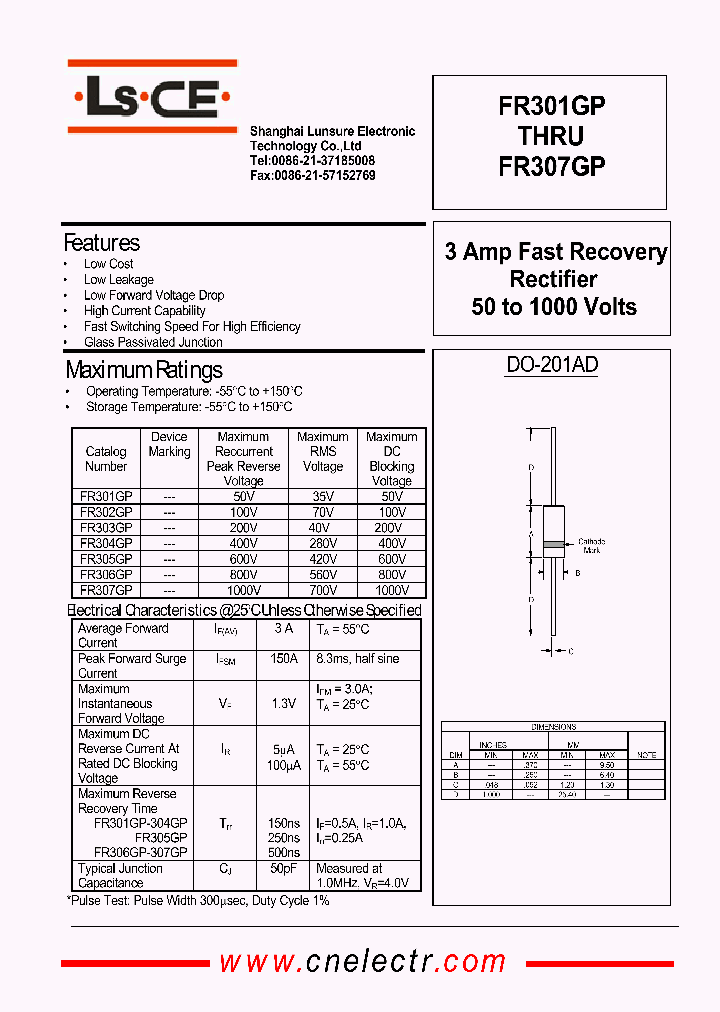 FR306GP_5929785.PDF Datasheet