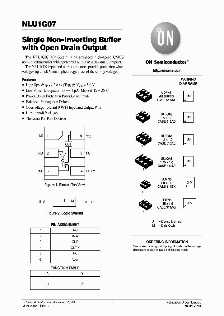 NLU1G07AMUTCG_5934679.PDF Datasheet