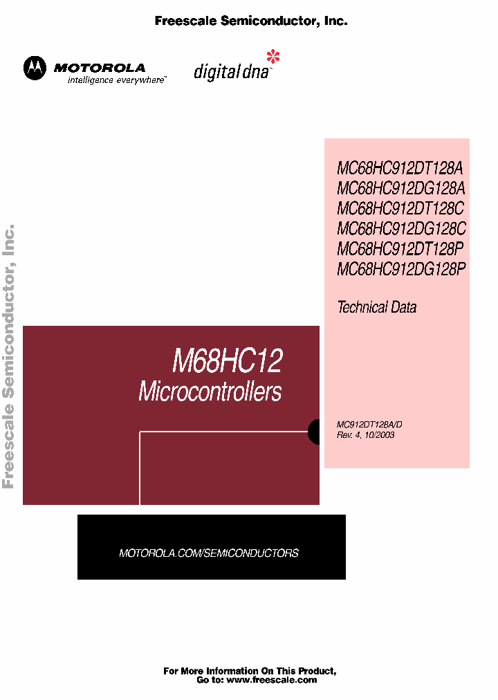 MC68HC912DT128C_5935385.PDF Datasheet