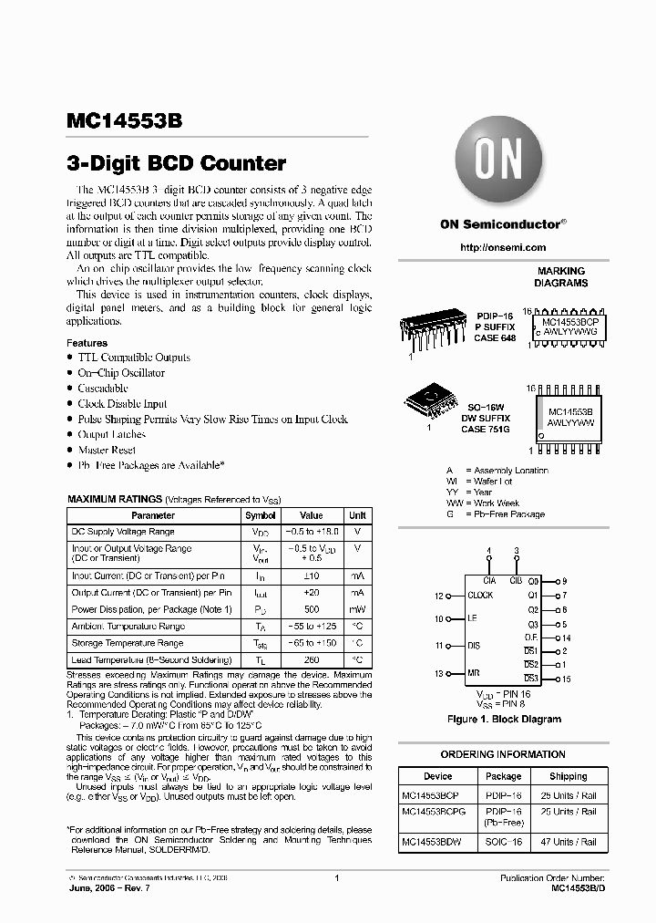 MC14553BCPG_5948483.PDF Datasheet