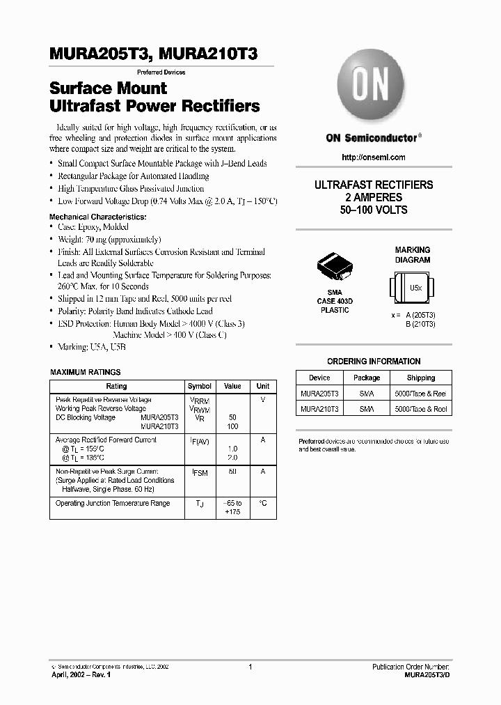 MURA205T3-D_5958834.PDF Datasheet