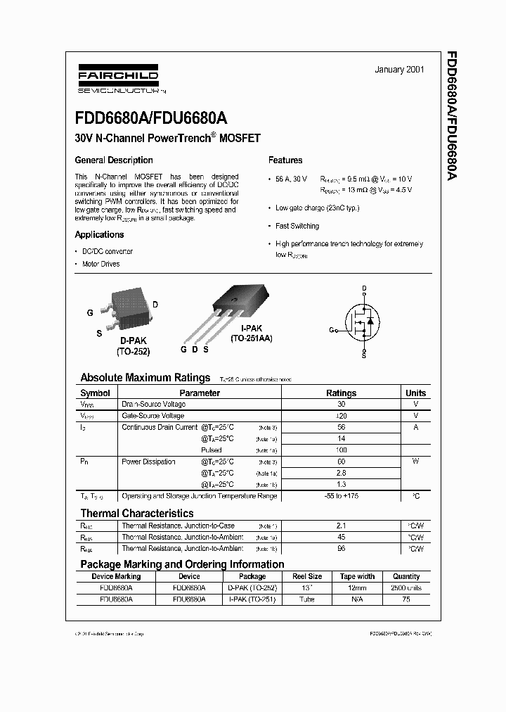 FDD6680A_5967747.PDF Datasheet