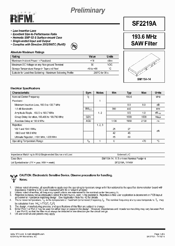 SF2219A_5974491.PDF Datasheet