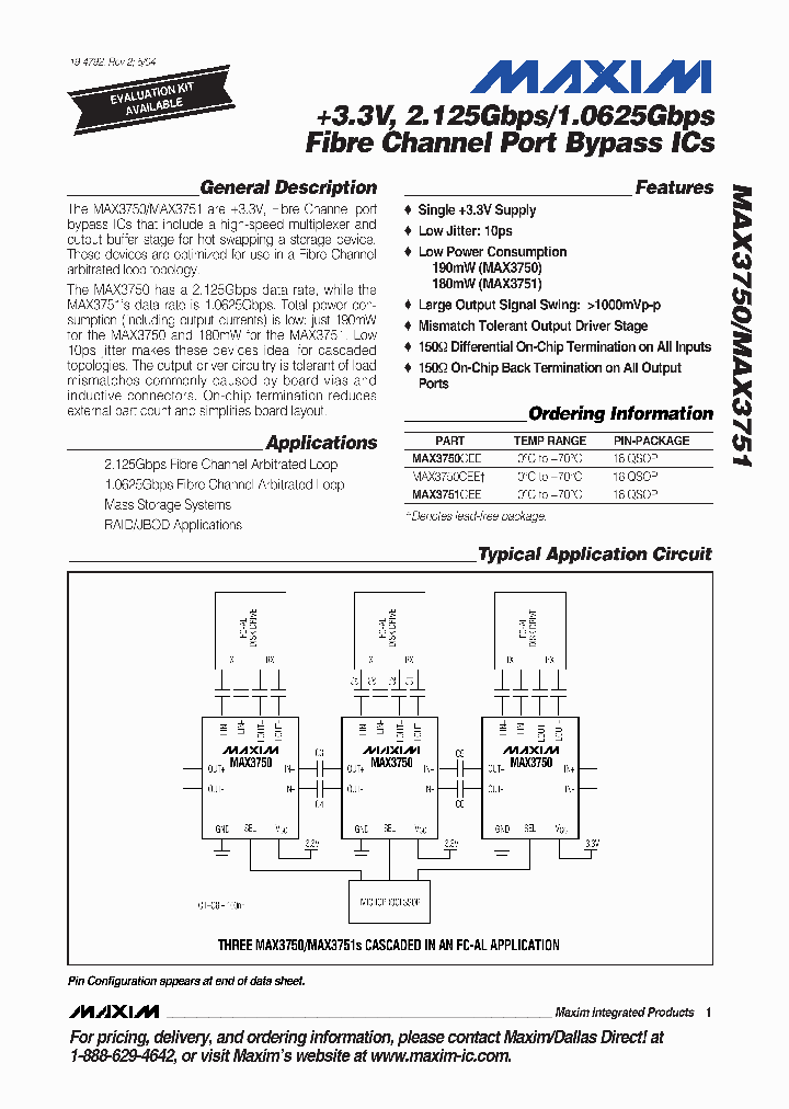 MAX3750CEE_5977697.PDF Datasheet