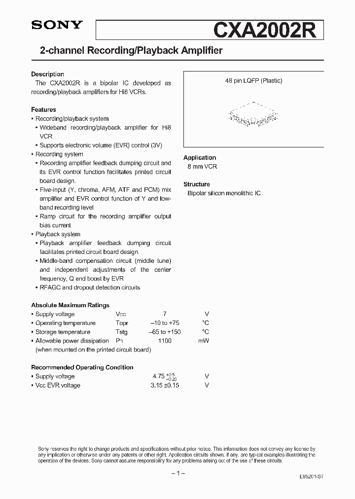 CXA2002_5978770.PDF Datasheet