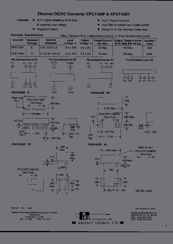 EPC1108HE1G_5978264.PDF Datasheet