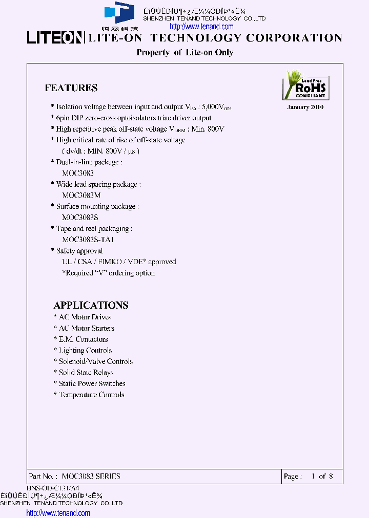 MOC3083S-TA1_5983876.PDF Datasheet