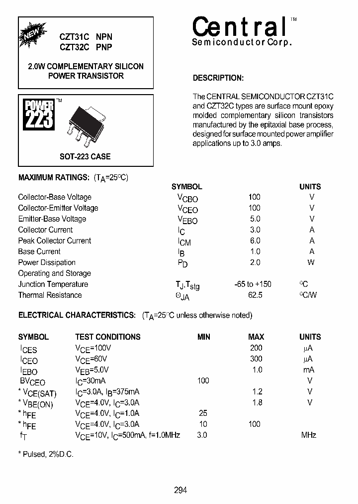 CZT31C_5979583.PDF Datasheet