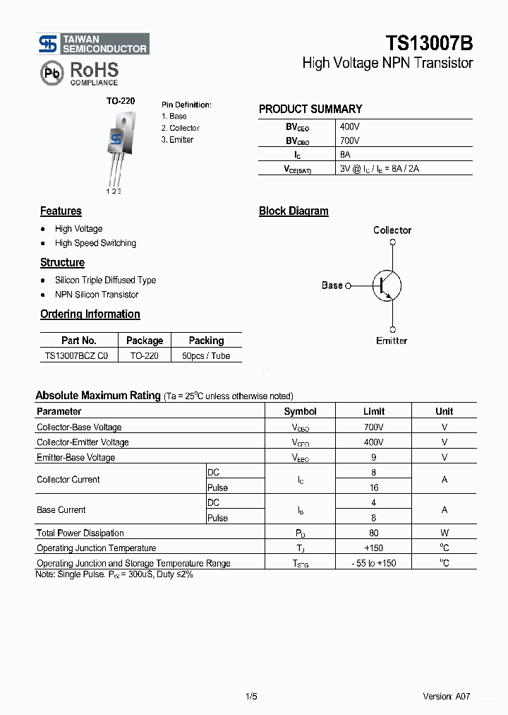 13007B_5995656.PDF Datasheet