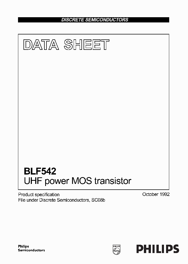 BLF542B_5994963.PDF Datasheet