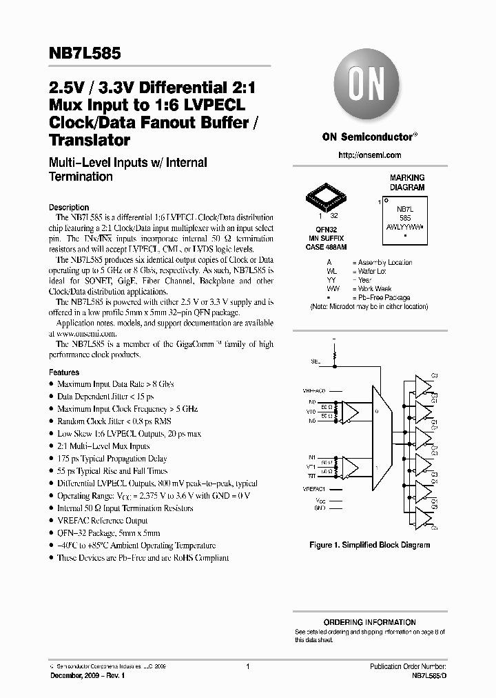 NB7L585MNR4G_6086329.PDF Datasheet