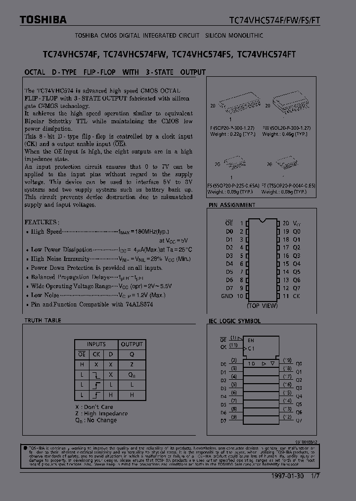 TC74VHC574F_6083601.PDF Datasheet