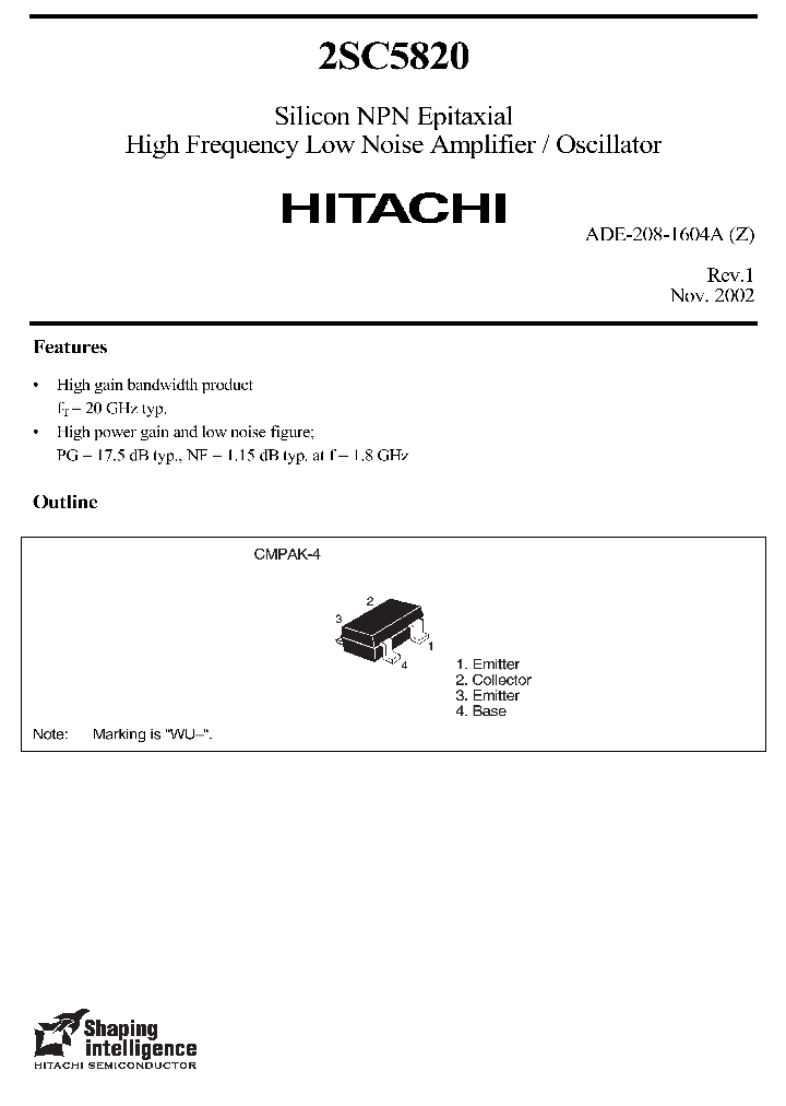 2SC5820_6120189.PDF Datasheet