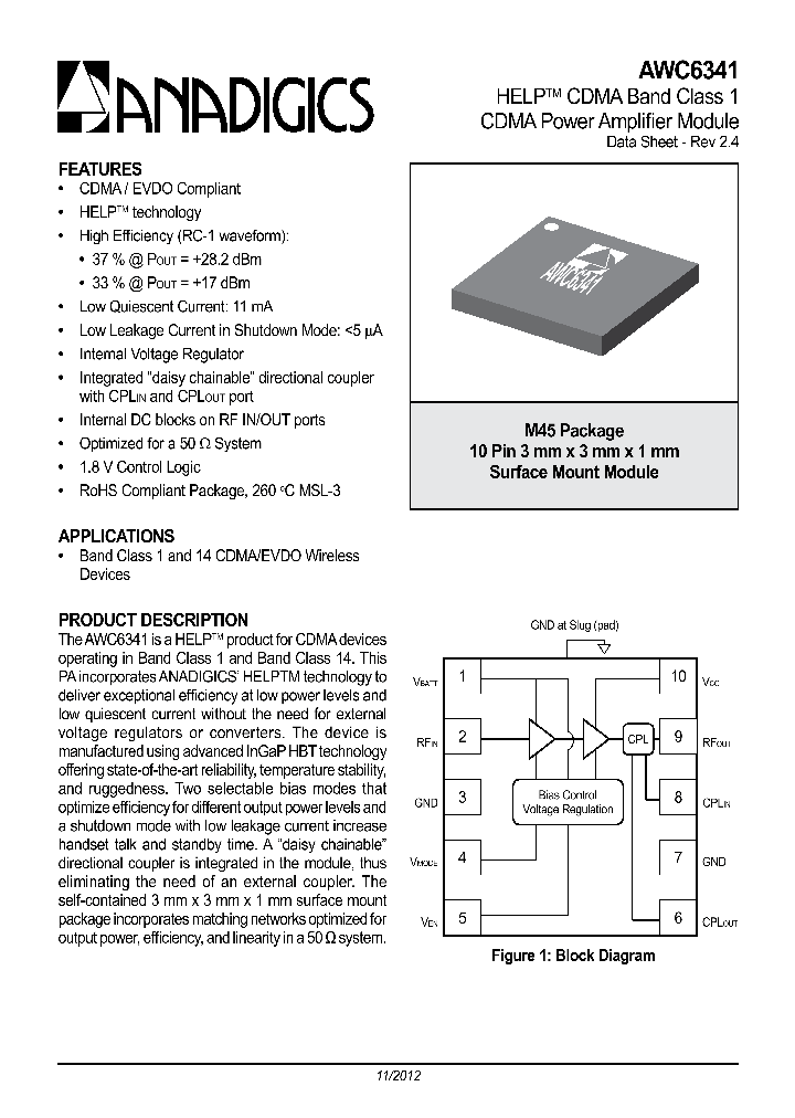 AWC6341_6167952.PDF Datasheet