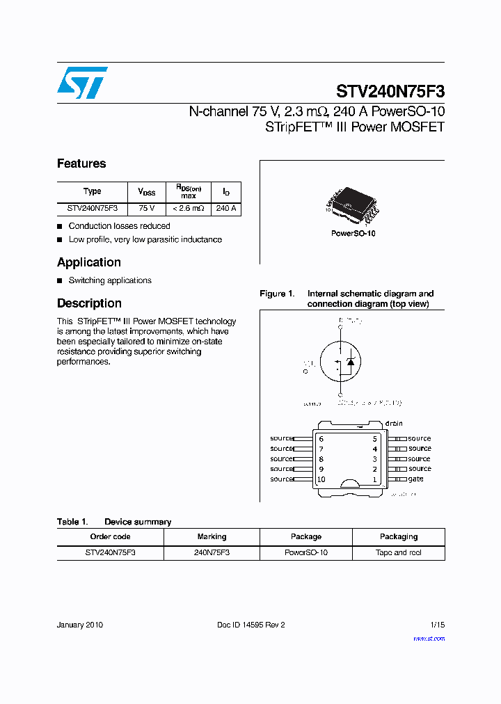 STV240N75F3_6168933.PDF Datasheet