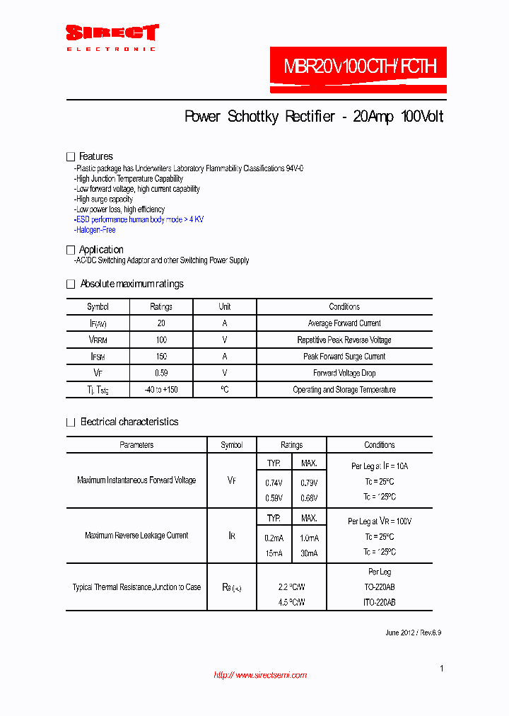 MBR20V100CTH_6181690.PDF Datasheet